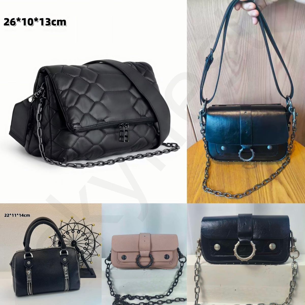 Zadigevoltair bag designer bag classic rivet circle cross-border fashion wing bag crossbody bag letter printed women's wallet zv bag Zadigevoltair handbags