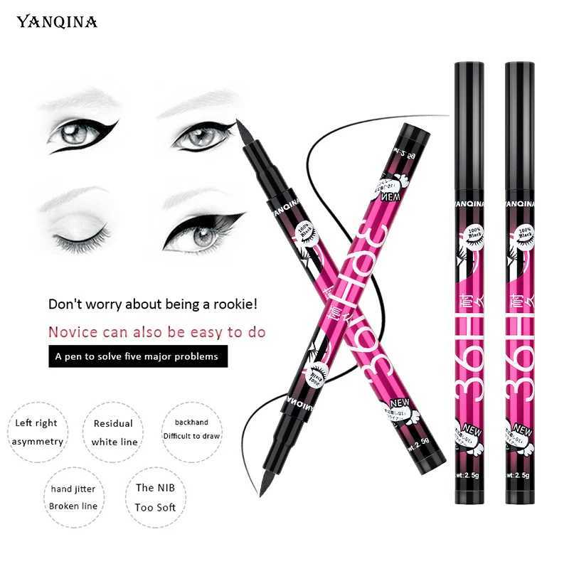 36H Waterproof Liquid Eyeliner Makeup Beauty Cosmetic Eye Liner Pencil Pen Portable Tools Accessories Brown/ Purple/ Black/ BlueT251126