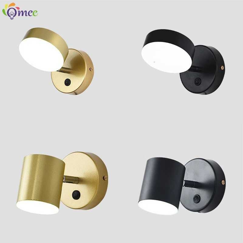 Modern Wall Lamp Nordic Iron simple stylish Wall led Light DC12V Lights Indoor Bedside Lighting Decoration For AC110V Home Lamps M251126