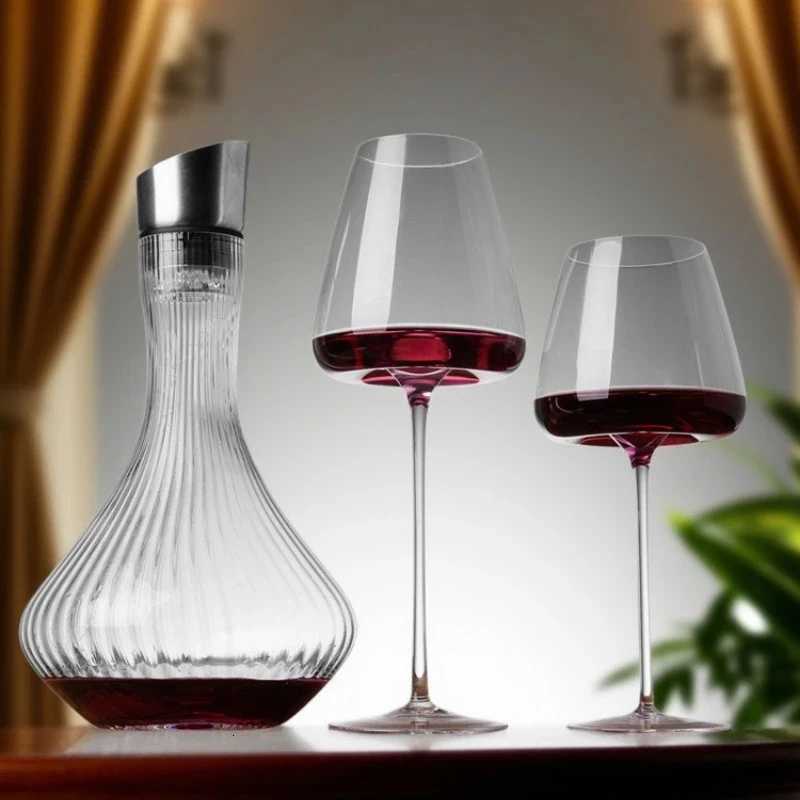 2PCS Red Wine Glasses Champagne Glass Wine Glasses Hand BlownLong StemPerfect for Red or WhiteDaily Use C251126