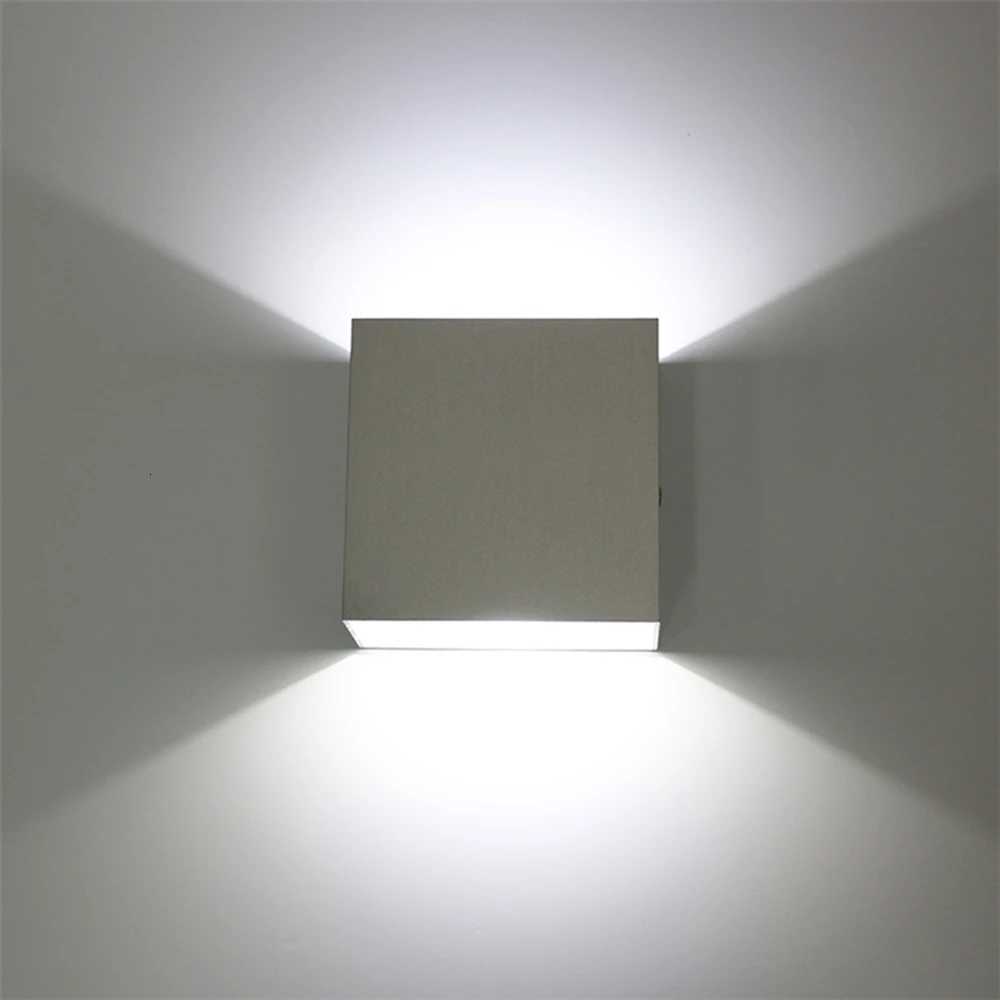 Modern 6W LED Indoor Wall Lamp Dimmable Up and Down Light Home Lighting Aisle Living Room Decoration Sconce Aluminum Wall Light M251126