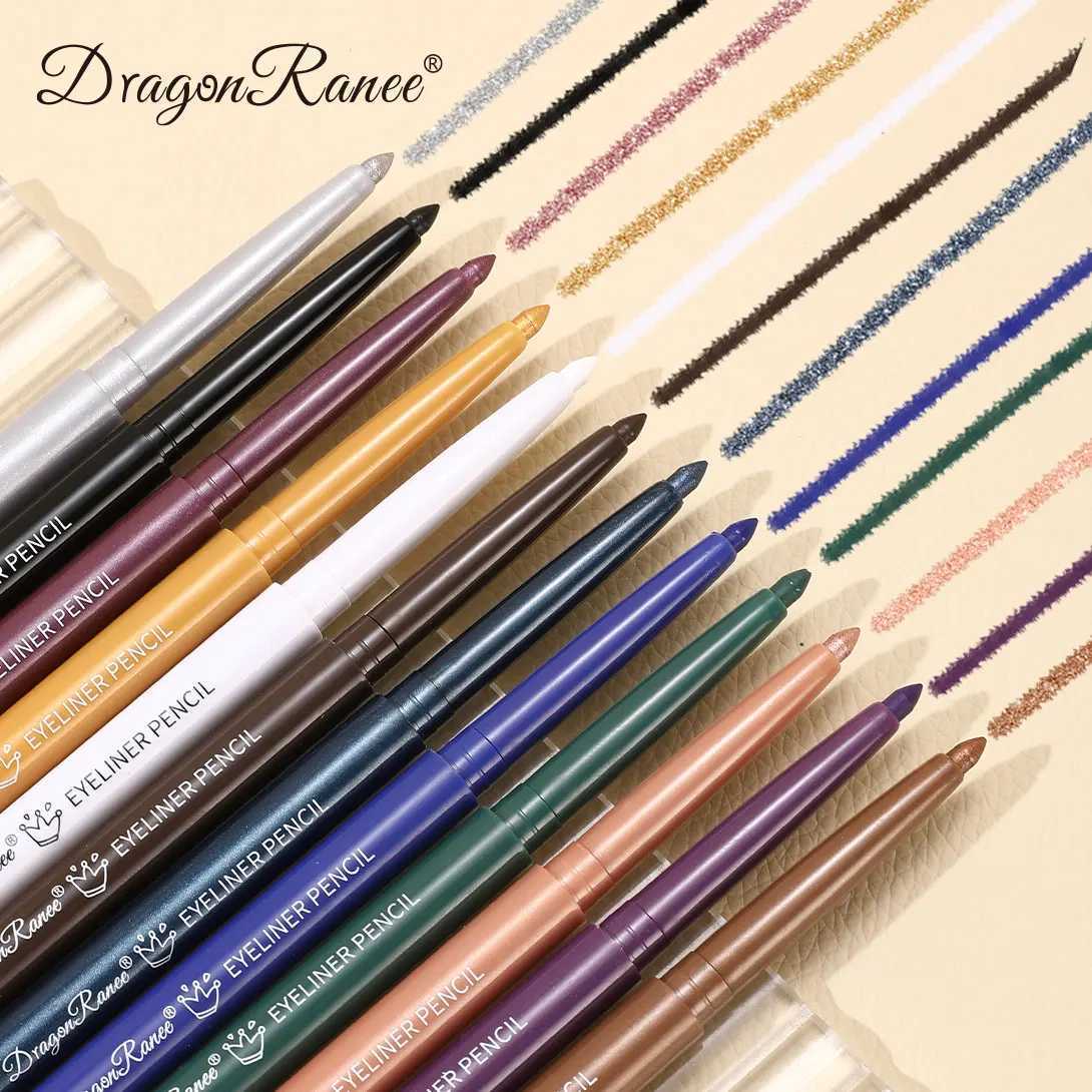 Eyeliner Waterproof Sweatproof Non-Smudged Easy to Use for Beginners Green Purple Black Long-Lasting Non-Removable EyelinerT251126