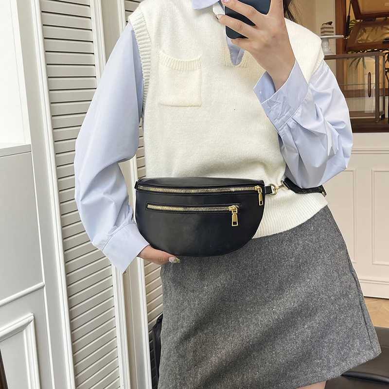 Fashion Simple Waist Bag Designer Fanny Pack Luxury Belt Bag Woman Chest Pack phone Purse Leisure Ladies Shoulder Crossbody BagsT251126