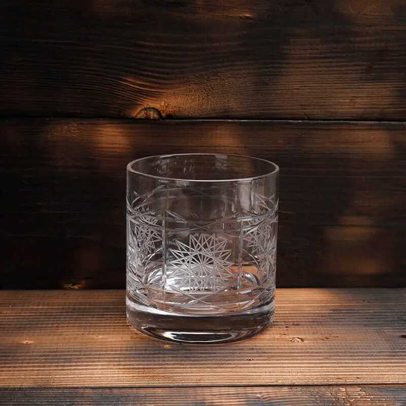 1PCS Old Fashioned Whiskey Glasses Excellent For Cocktail Bourbon Rocks Glassware 380ml Barware Pack of 2 C251126