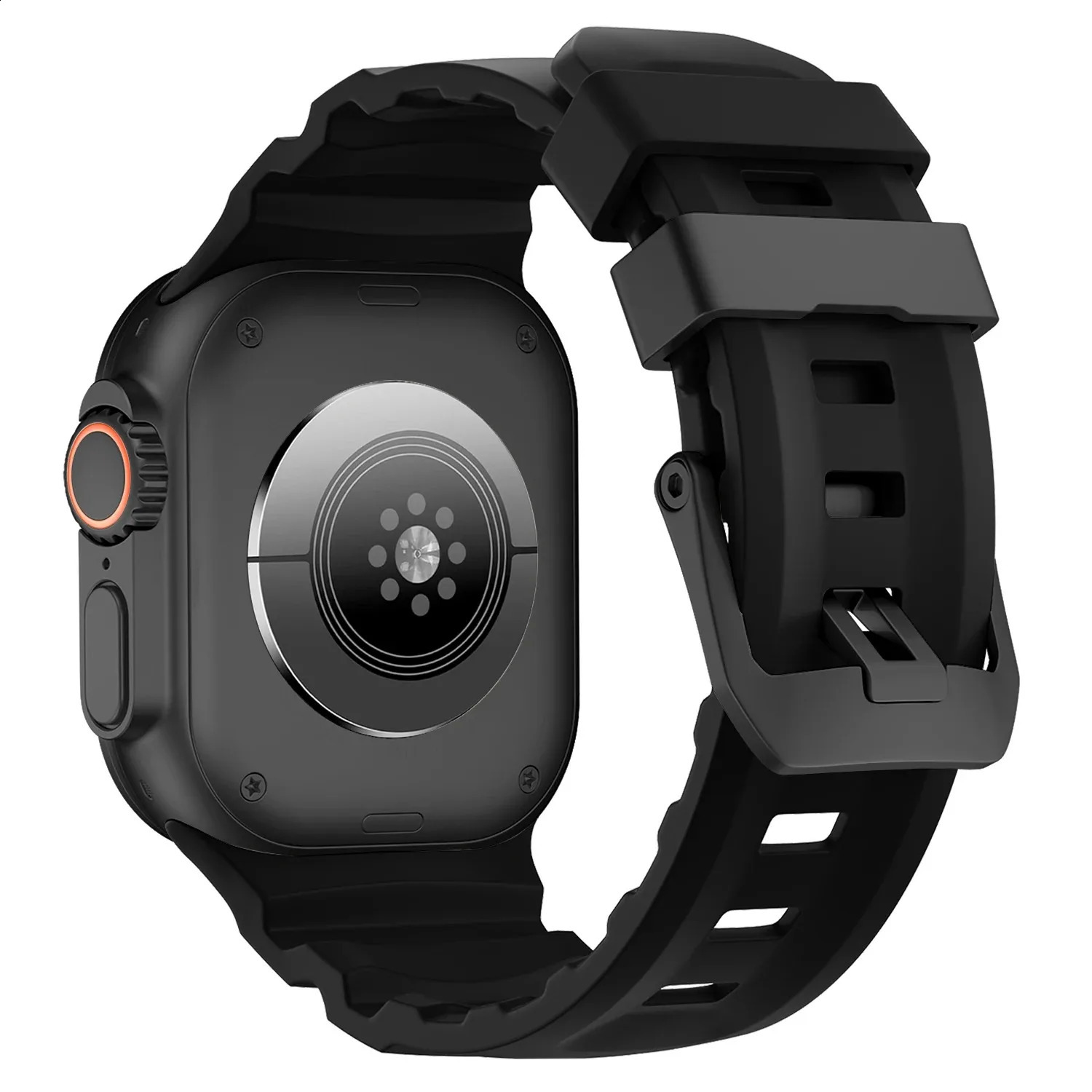 Trail Silicone Band for Apple Watch Ultra 2 49mm Strap mm 45mm 44mm 42mm Sport Bracelet for Series 10 Ultra 9 8 7 6 SE 250425