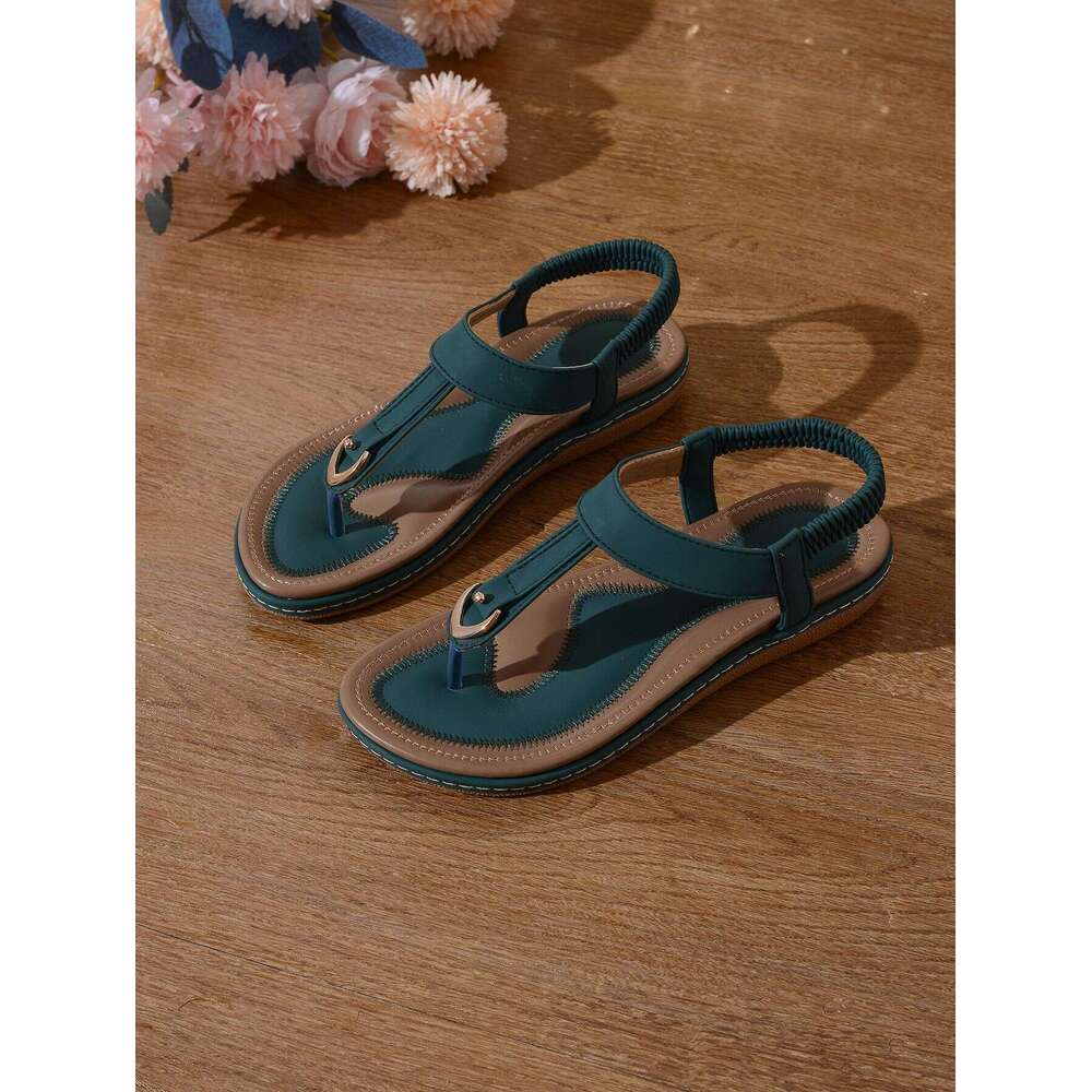 2025 Summer Toe Post Flat Beach Shoes Free shipping designer hot 3331 Soft Free shipping designer new Sole Plus Size New Bohemian Sandals for Women