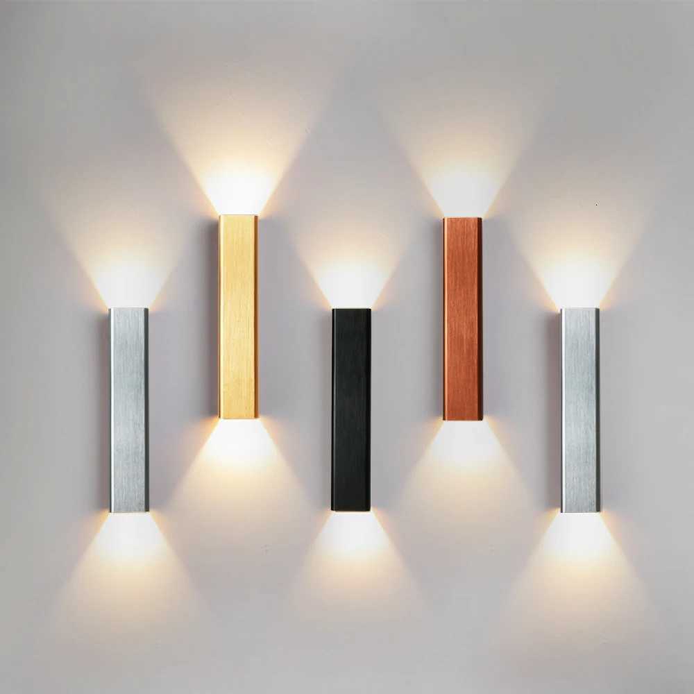 12W 18W LED Indoor Wall Lamp Modern Aluminum Home Lighting Sconces Bedroom Living Room Aisle Corridor Decoration LED Wall Light M251126