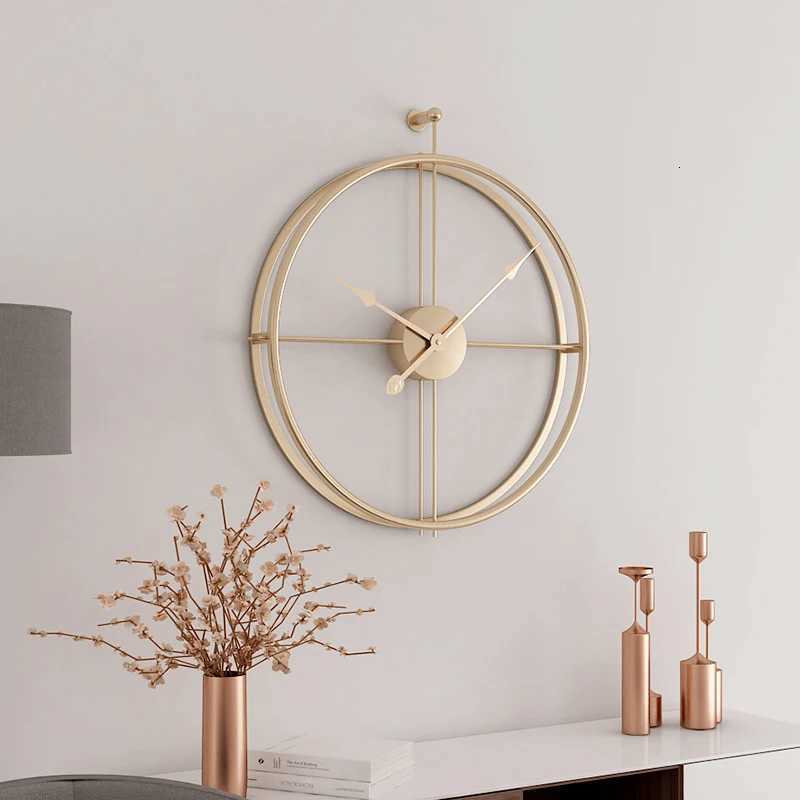Large Silent Wall Clock Modern Design Clocks For Home Decor Office Style Hanging Wall Watch Clockscks C251126