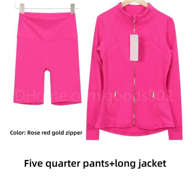 Workout set Women Yoga Sets jackets shorts leggings skirt Push Up Fitness sets High Waist Sports Jackets Zip Up Coat Elastic Sportswear Outfits Pants 