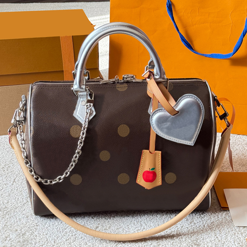 Multicolor must have designer handbag speedysoft 30 bag Womens crossbody shoulder bag mirror quality Luxury Pillow bag leather chain bag travel must-have tote purse