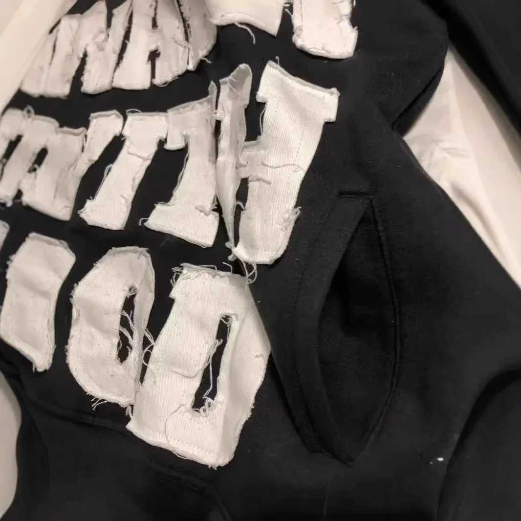 Hip Hop Style 3D Printed Hoodie Sweatshirt Unique Design Star Letter Print Personalized Trendy Chinese Brand Womens Clothing J251136