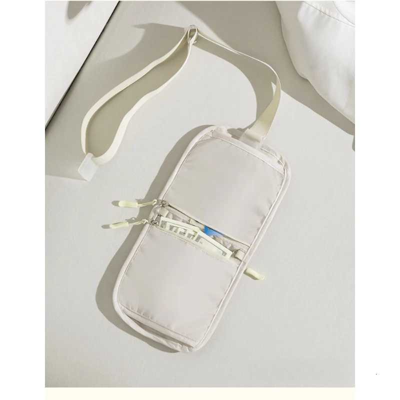 Multi-function foldable breathable sports and leisure canvas invisible close-fitting anti-theft waist bag for men and womenT251126