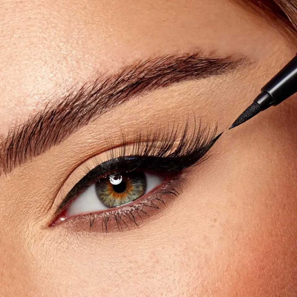 Black Quick-Dry Eyeliner Pencil 1/2 PCS - 24H Lasting Smooth Matte Waterproof Anti-Smudge Liquid Eyeliner Makeup for EyesT251126