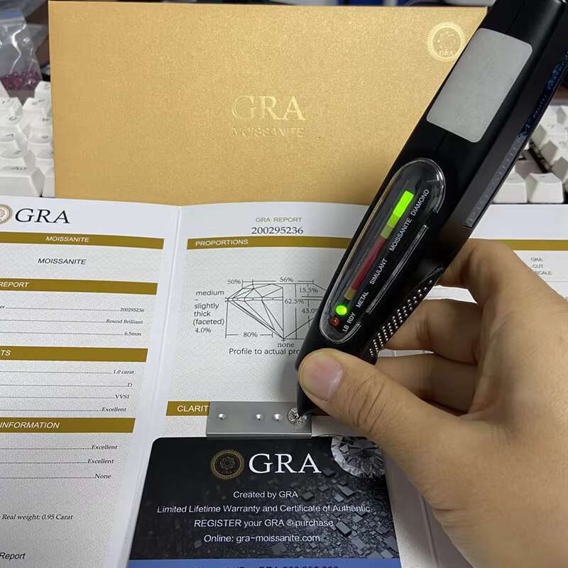 Professional Manufacturing GIA GRA Certificate for Natural Real Diamond CVD/HTHP