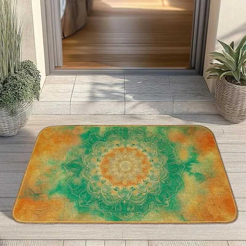 Christmas Cat Door Mat Welcome Floor Mat Anti-Slip Front Doormat for Bedroom Bathroom Indoor Porch Decor Entrance Rug for HomeM251126