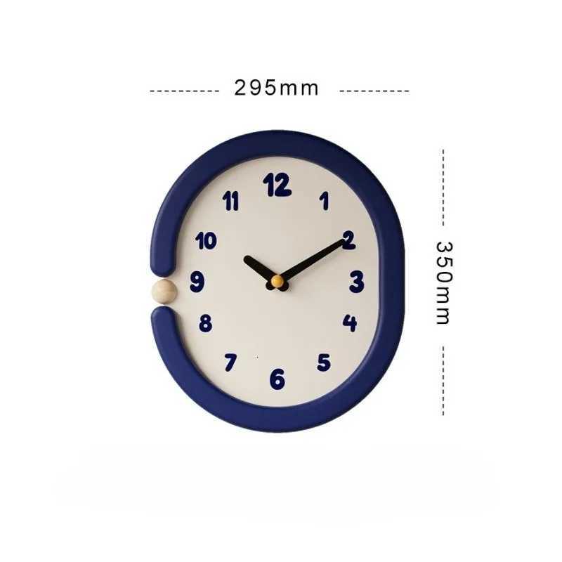 Cute Creative Wall Clock Vintage Geometric Simple Silent Wall Clock Living Room Dining Room Interesting Elegant Home Decor C251126