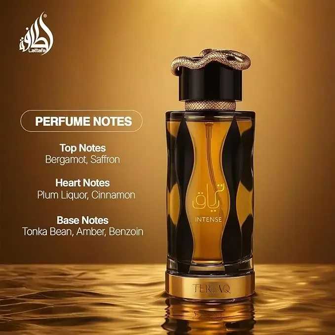 Teriaq Intense Pheromone Fragrance 100ML Arabian Perfume for Women Cologne for Men Luxury Birthday Present Gifts C251126