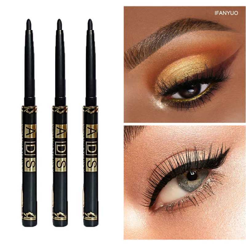 3Pcs Quick-dry Eyeliner Pencil Lasting Smooth Matte Eye Liner Waterproof Anti Smudge Liquid Eyeliner Pen Eyes Makeup CosmeticsT251126