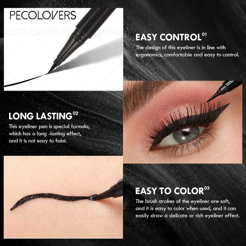 3pcs Waterproof Fast Dry Eyeliner Black Liquid Eyeliner Pen Eye Liner Pencil Make-up for Women CosmeticsT251126