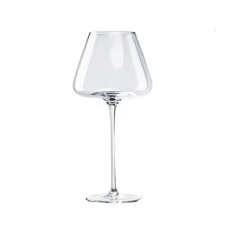 1pc Champagne Goblet Red Wine Crystal Glass Elegant Burgundy Wine Large Glass Perfect For Cocktail C251126