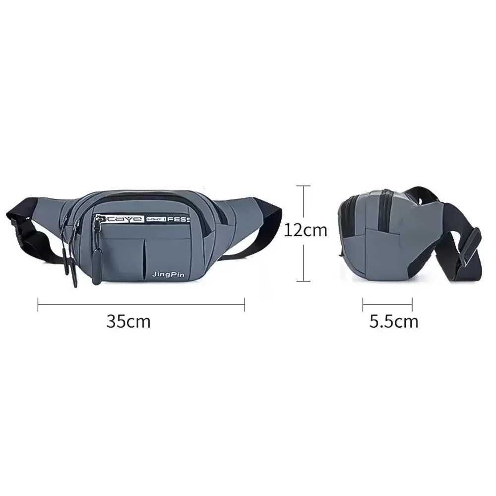 1Pcs Multifuctional Waist Bag for Men Belt Bag Waist Pack Male Outdoor Travel Sports Man Belt Pouch Fashion Men Women Funny PackT251126