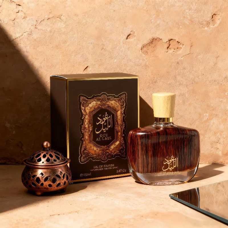 OUD AL LAYL Arab Perfume Long Lasting Unisex Fragrance For Men And Women Arabian Oud Scent 100ML Luxury Parfum C251126