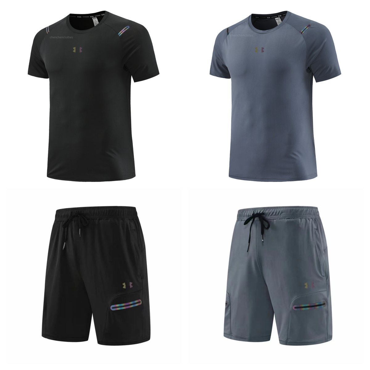 Designer Summer Suit For Men Fashion Casual Clothing Print T-shorts and t shirt set Sports Suit Short Sleeve Tracksuit