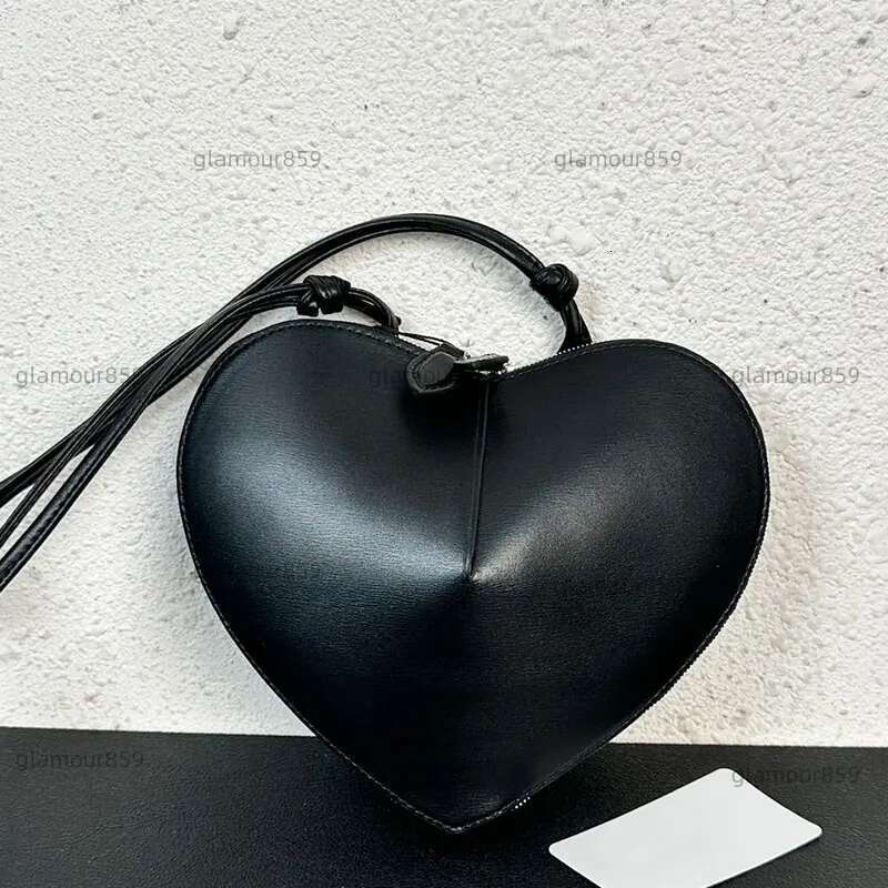 DHwanglijia Love Heart Shaped designer bag Bag High Quality Leather Shiny Red Bury Purse Fashion Shoulder Crossbody Ladies Marry Party Wallet