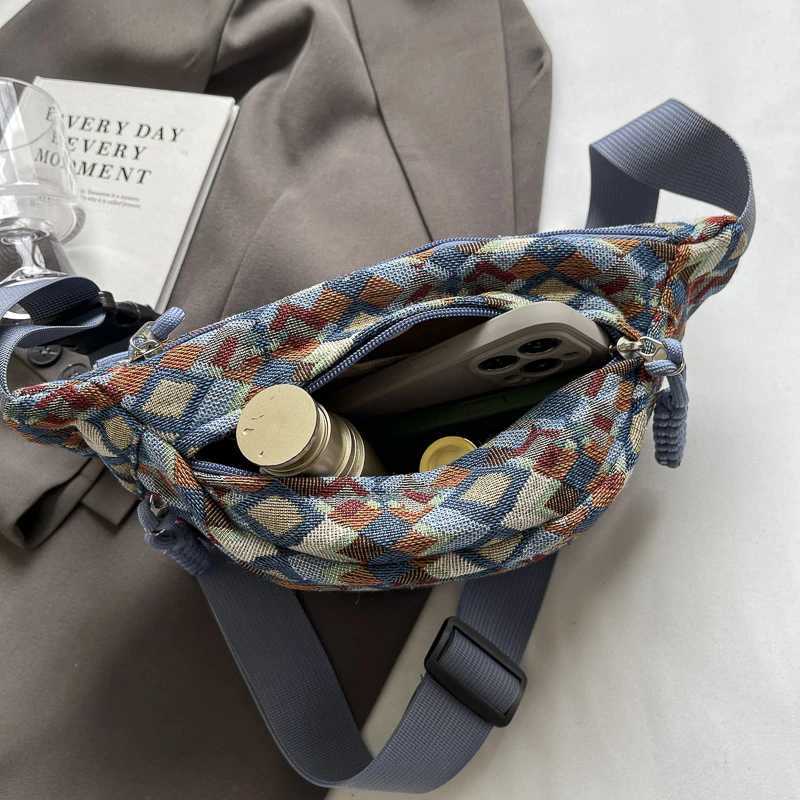 Bohemia Belt Waist Bags for Women Fashion Fanny Pack Female Banana Waist Pack Hip Purse Shoulder Crossbody Chest Bag PocketT251126