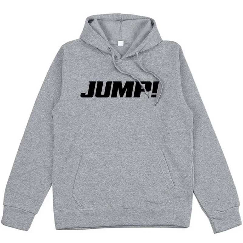 Black and Pink Jump Single Hoodies Korean Girls Band Fashion Sweatshirts Long Sleeve Loose Pocket Pullovers Unisex Streetwear J251136