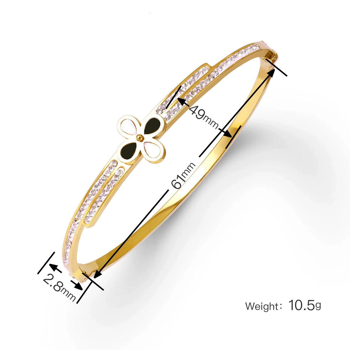 25 new high quality designer bracelet women luxury jewelry gold mens bracelet designer silver bracelet men love bracelet bangle bracelets Gold-plated  - view 5