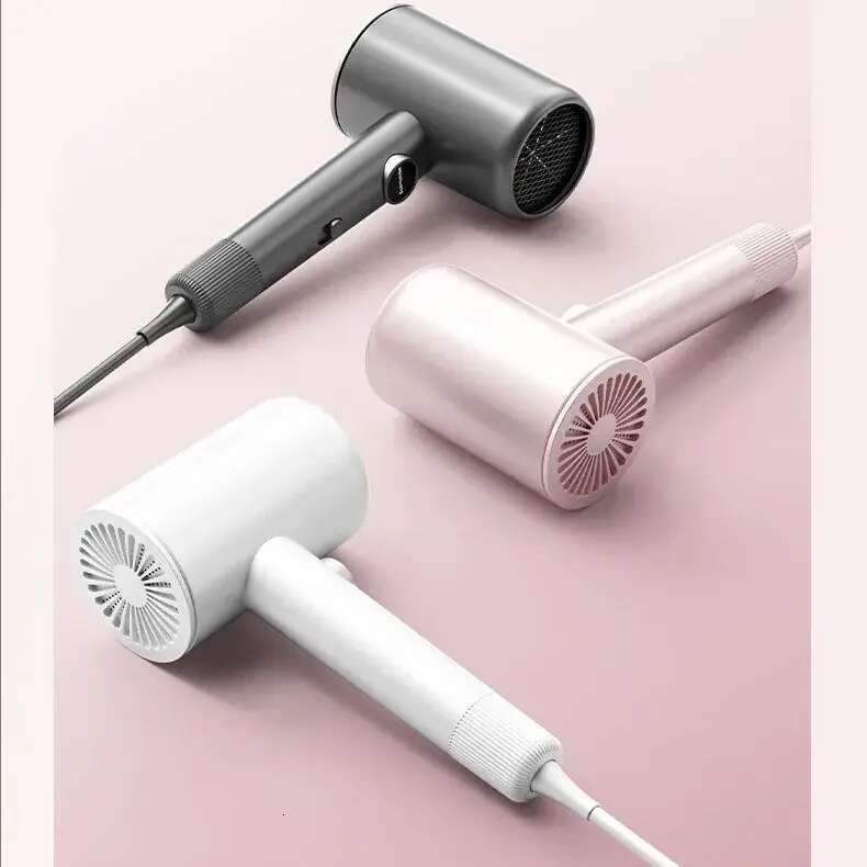 Professional Hair Hot Cold Wind Air Brush Hairdryer Negative Lonic Blow Dryer Strong Powerdryer Salon Tool 1400W Blowdryer