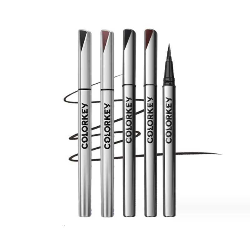 Colorkey Black Liquid Eyeliner Pencil Waterproof 24 Hours Long Lasting Wild Eyes Makeup Smooth Eye Liner PenT251126
