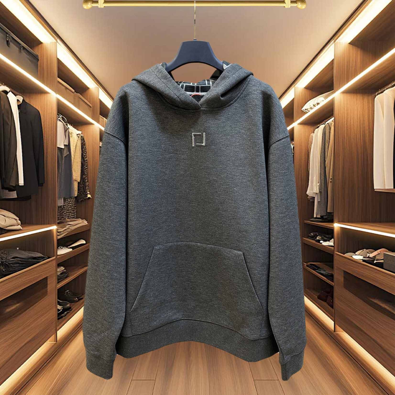 High quality designer men's hoodie for autumn and winter, street fashion, trendy and versatile