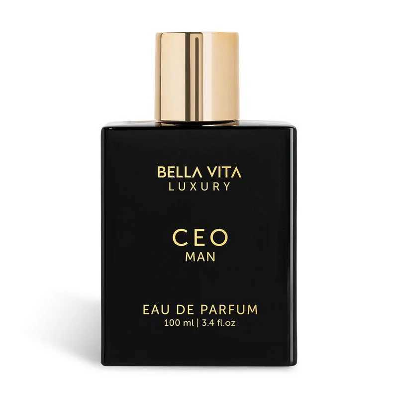 Bella Vita Luxurys CEO Man Eau De Parfum Lemon Lavender Tonka Agarwood Long Lasting Perfume for Men Vegan Perfume C251126
