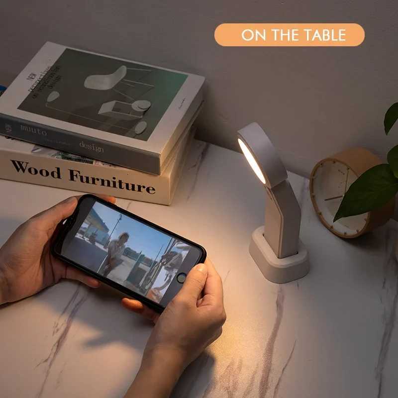 Motion Sensor Wall Lamp PIR LED Night Light Cabinet Light USB Rechargeable Portable Lamp Bedroom Closet Stairs Desk Lighting M251126