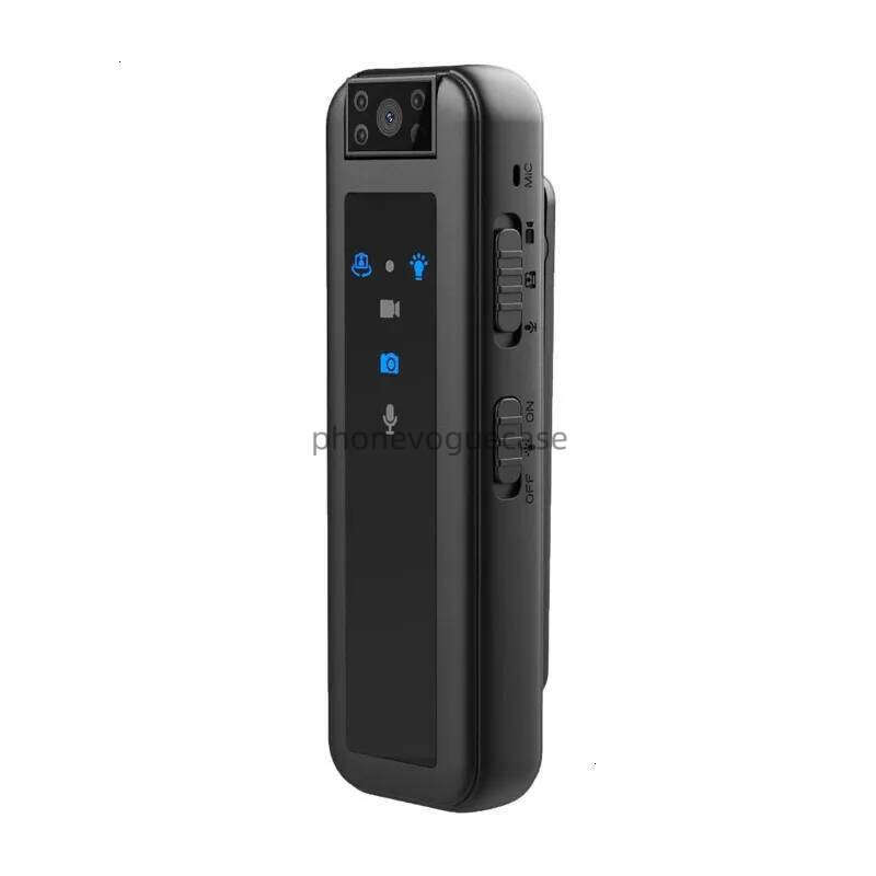 07Hd1080p Night Vision Mini DV Camera Invisible Motion Portable Outdoor Small Human Body Video Law Enforcement Recorder 231226