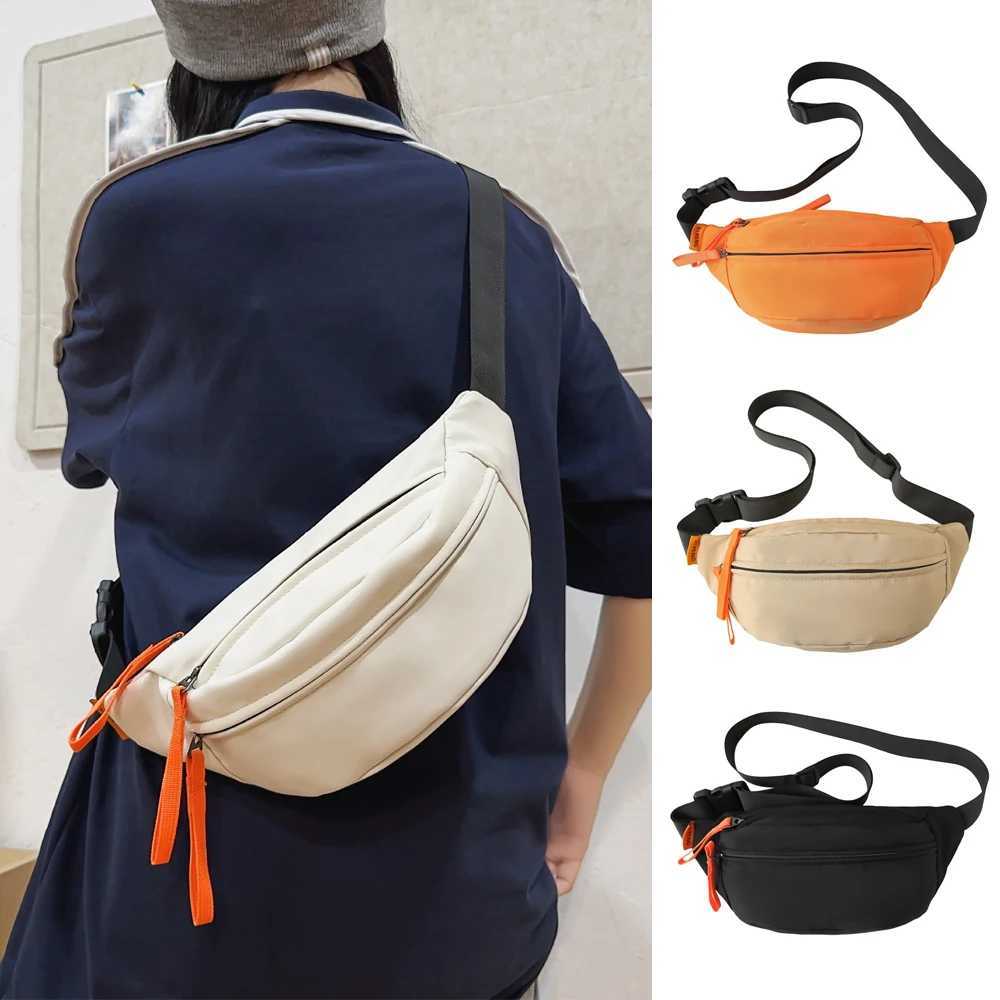 Water Repellent Fanny Pack Crossbody Chest Waist Bag with Zipper Pouch Adjustable Strap for Travel Running Hiking CyclingT251126