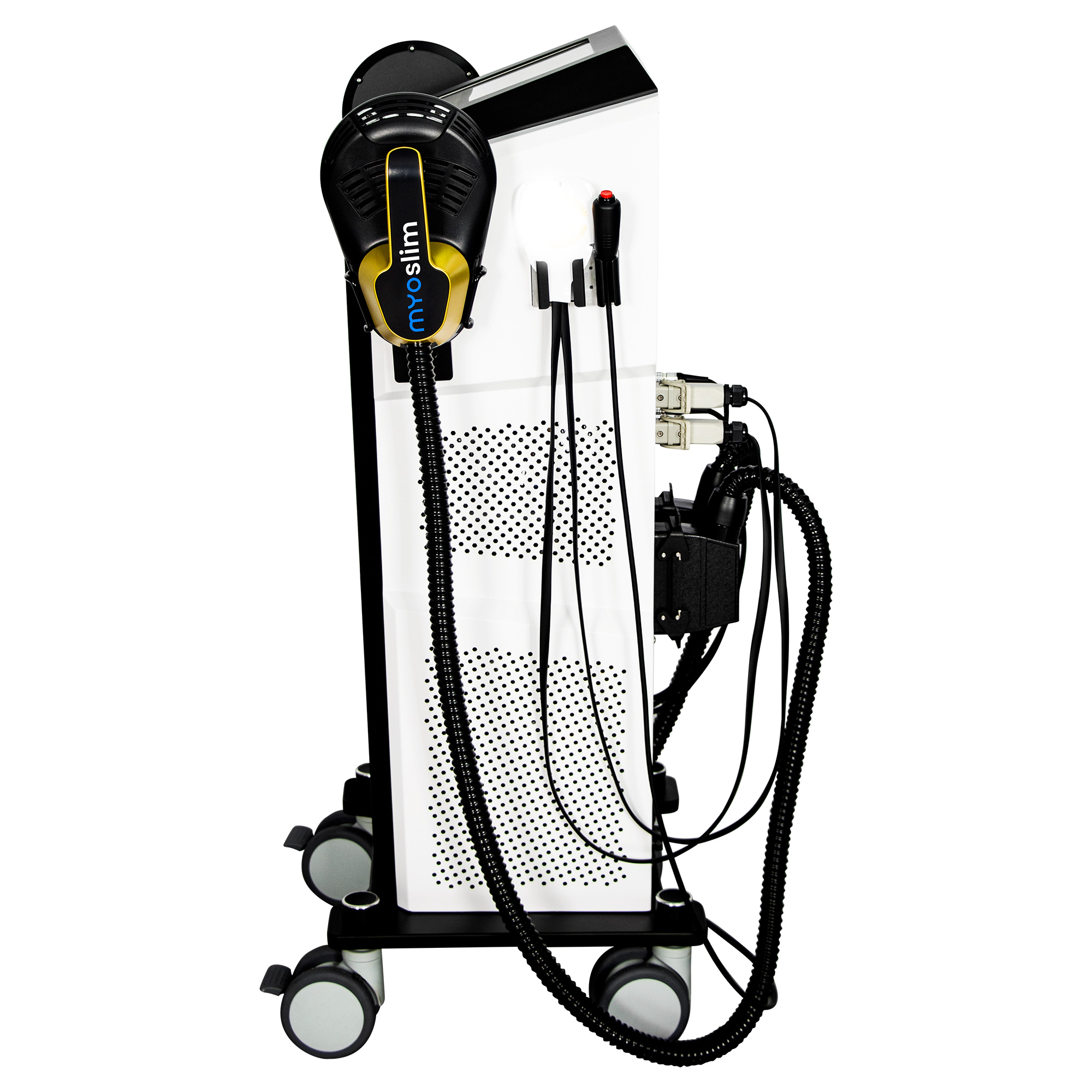 Myoslim RF Body Slimming and Face Slimming Muscle Training EMS Stimulator Slimming and Fat Burning Equipment