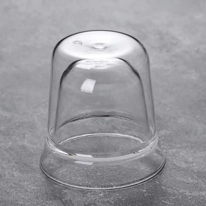 Double Walled Glasses Clear Borosilicate Glass Coffee Cup Insulated Coffee Glass cappuccino Cups tea Cups Latte Cups beverage C251126