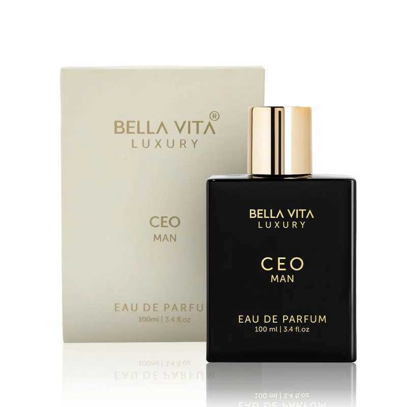 Bella Vita Luxurys CEO Man Eau De Parfum Lemon Lavender Tonka Agarwood Long Lasting Perfume for Men Vegan Perfume C251126