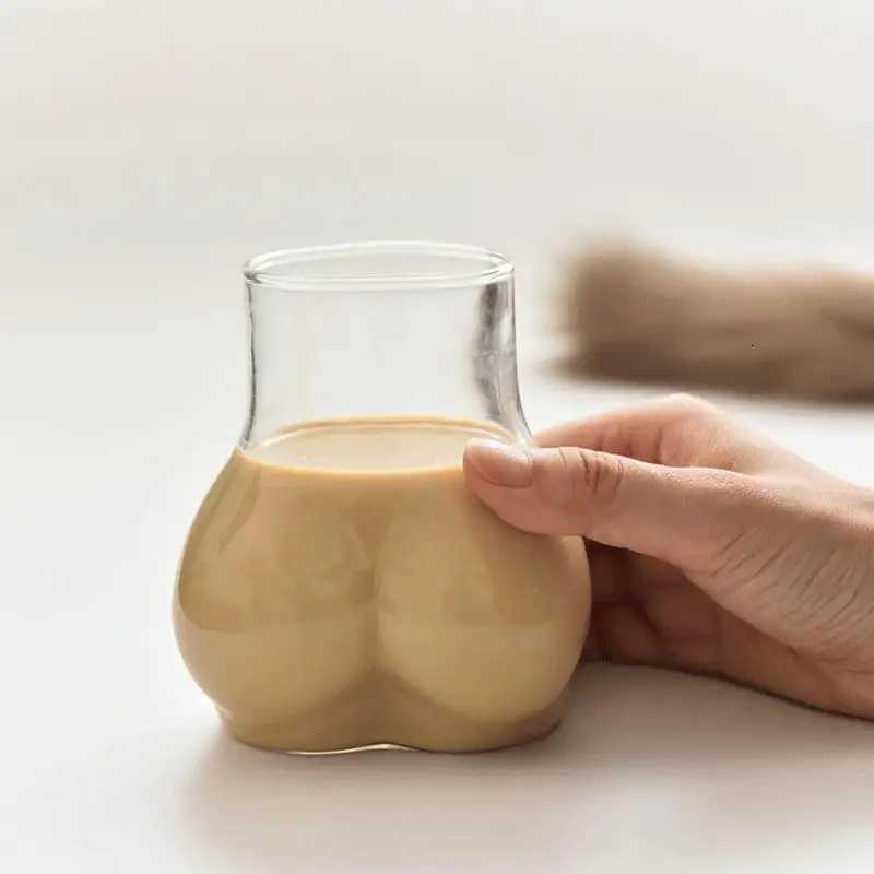 1PCS Cute Body Ass Butt Shot Glasses Coffee Milk Mug Beer Juice Wine Tea Whiskey Drinking Cup High Grade Party Funny Mug C251126