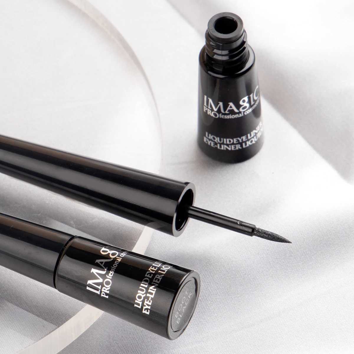 IMAGIC 1PCS Pro Eyeliner Waterproof Liquid Type Makeup Eye Liner Nature Long Lasting For Women Beauty CosmeticsT251126