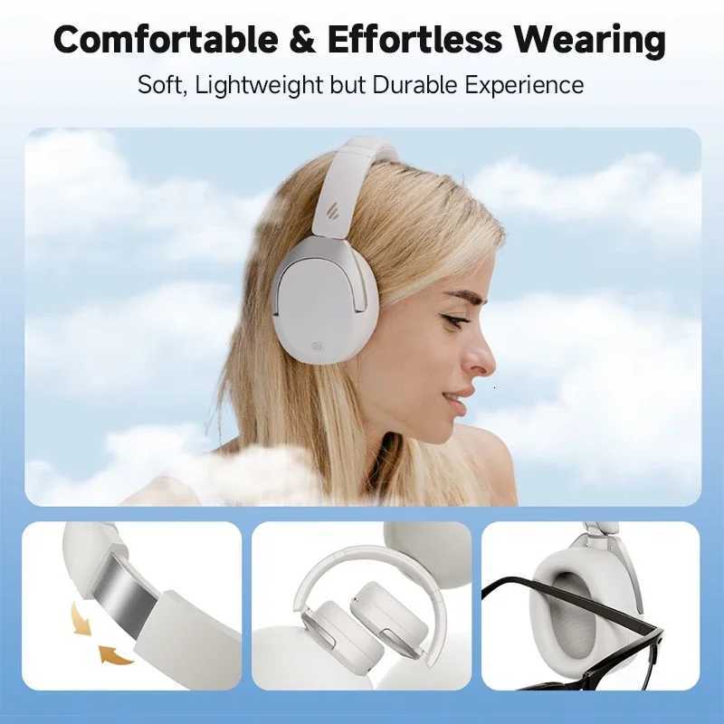 Edifier W830NB Wireless Headphones 54 Active Noise Cancelling Hi-Res Over-Ear Headset LDAC Foldable -45dB ANC 94HM251126