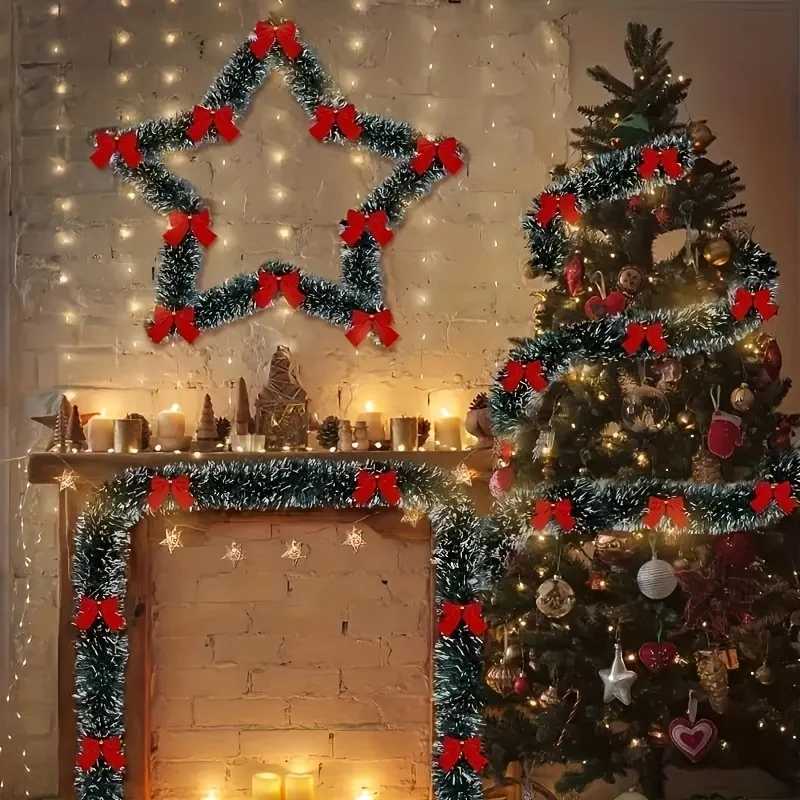 Christmas Garland Wreath For Xmas Tree And Indoor Outdoor Decorations Home Indoor Outdoor Christmas Decorations C251126