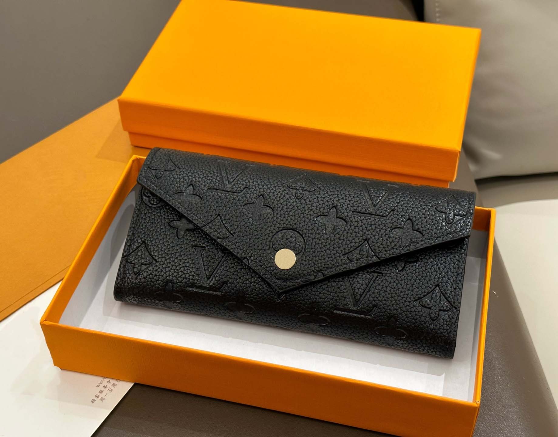 2025 High Quality Women purse Top Starlight with box designer Fashion Genuine Leather All-match ladies single zipper Classic purses leather wallets Women purse