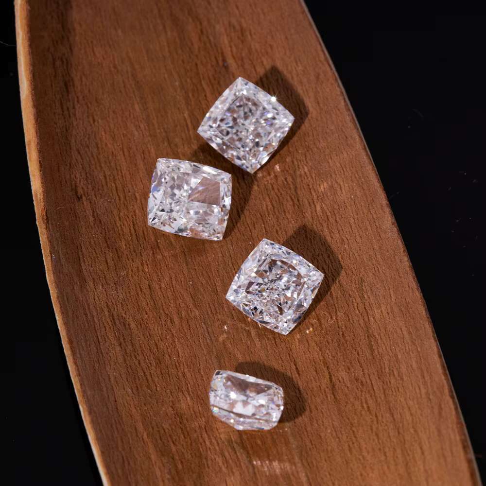 2CT IGI Cushion Cut White Diamond HPHT CVD Lab Grown Diamonds Loose Diamonds VS1
