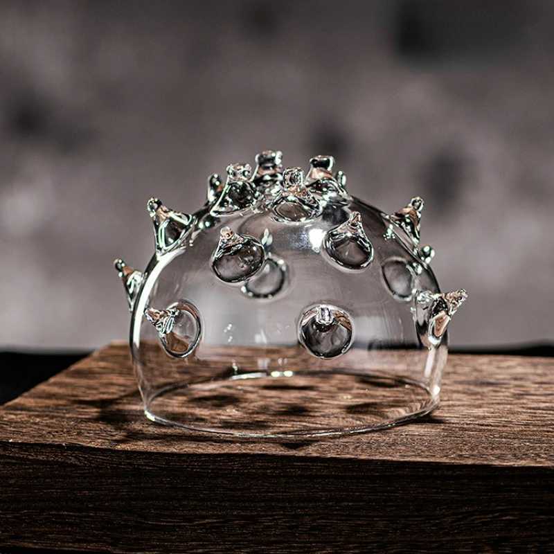 Creative Sea Urchin Shaped Cocktail Glasses Molecular Cocktail Glass Juice Glass Goblet Wine Glass Suitable For Party And Bar C251126