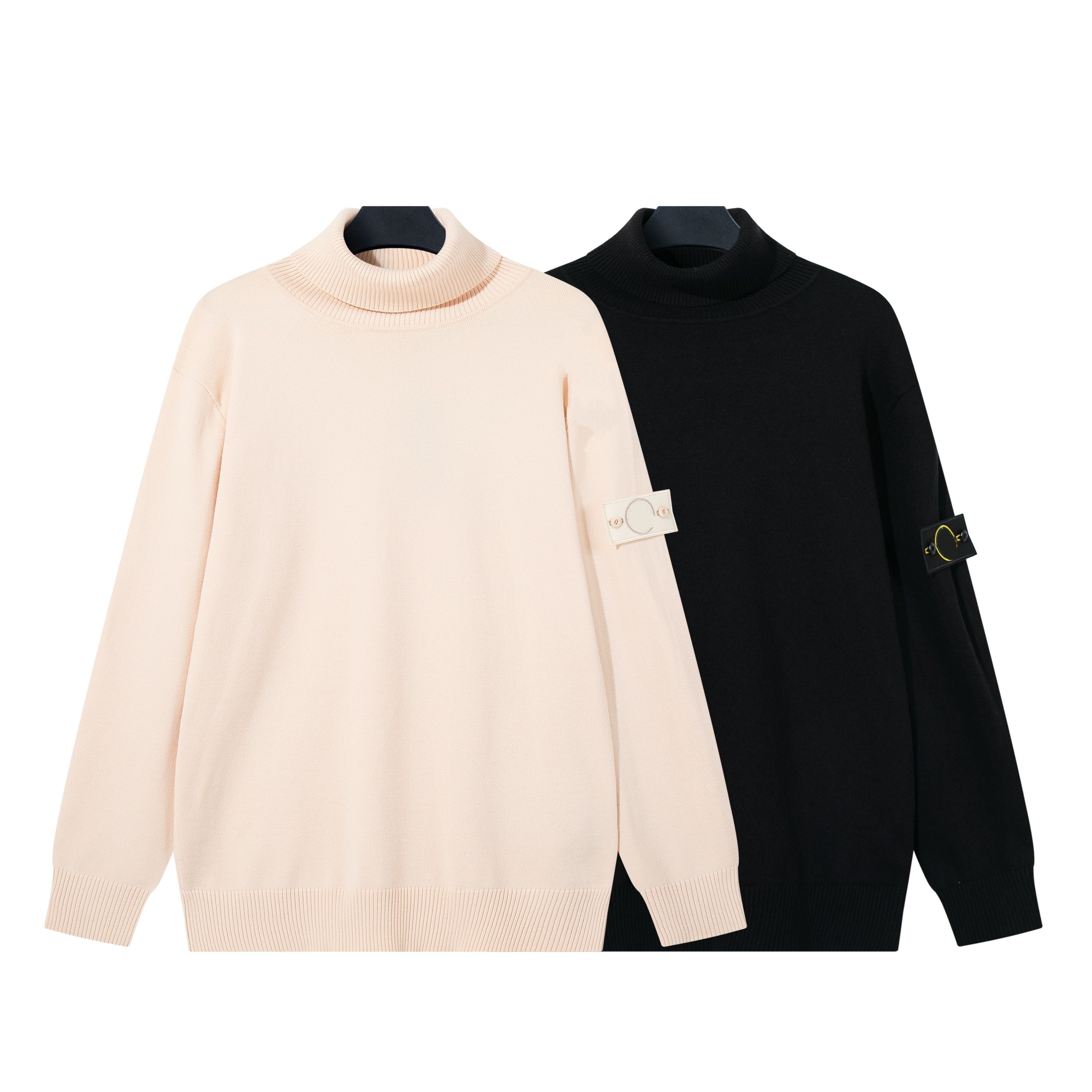 Men Stone sweater Top designer Luxury Casual Loose pull Alphabet Print For Street Mens and Women Sweaters O Neck Long Sleeve Jumper