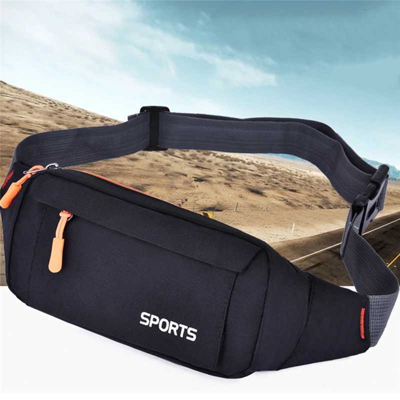 Waist Pack Women Running Waterproof Waist Bag Mobile Phone Holder Gym Fitness Travel Pouch Belt Chest BagsT251126